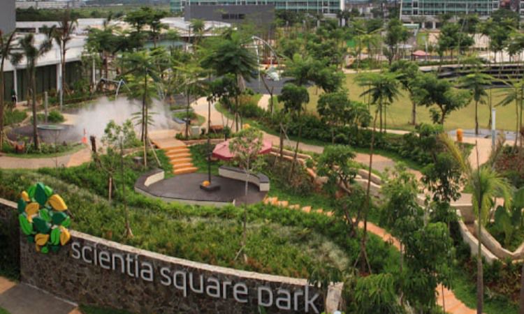 Harga Tiket dan Rute Menuju Lokasi Scientia Square Park