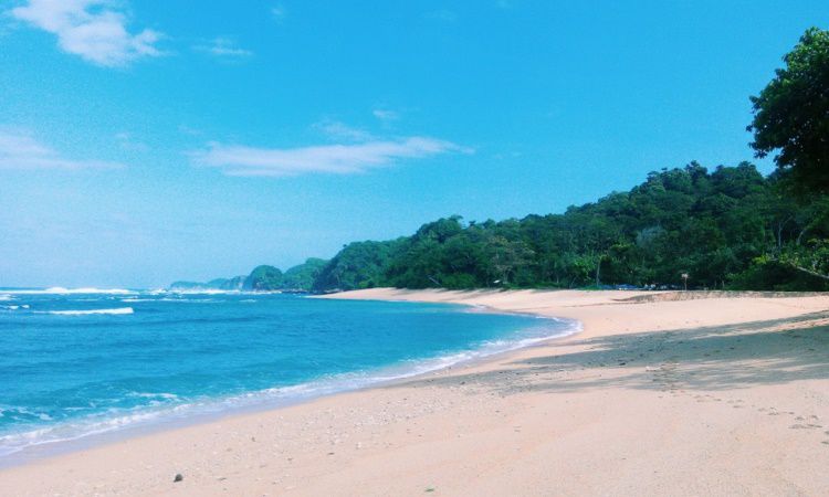 Pantai Ngliyep, Wisata Pantai Nan Eksotis Sarat Mitos di Malang