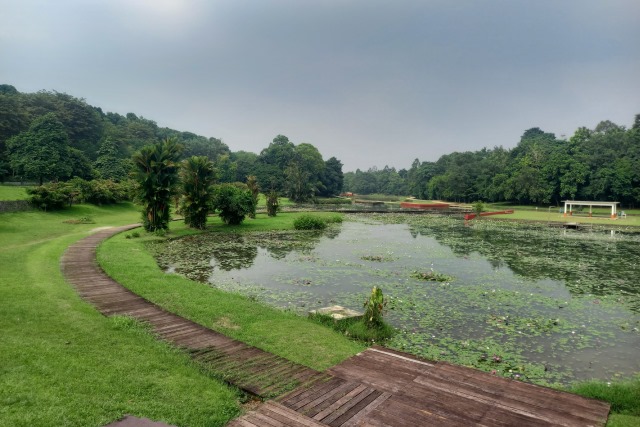 Danau Ecopark LIPI Cibinong